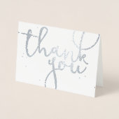 Danke, Silver Folienkarte (Vorderseite)