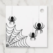 Danke, Spinne Geschenkanhänger (Rückseite)