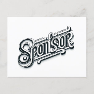 Danke Sponsor NA AA 12-Schritte-Postkarte Postkarte