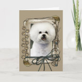 Danke - Steintatzen - Bichon Frise (Vorderseite)