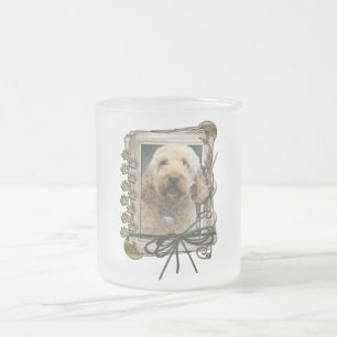 Danke - Steintatzen - GoldenDoodle Mattglastasse