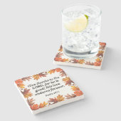 Danke Steinuntersetzer (Seitenansicht)