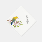 Danke-Stern-Pastellverlauf-Party-Papiertücher Serviette (Ecke)
