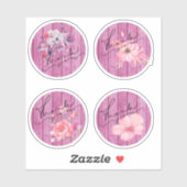 Danke, Sticker (Blatt)