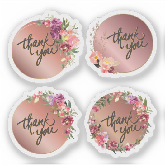 Danke, Sticker (Vorderseite)