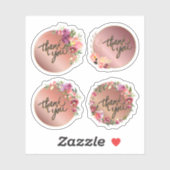 Danke, Sticker (Blatt)