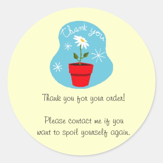 Danke, Sticker (Vorderseite)