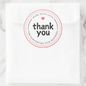Danke, Sticker (Tasche)