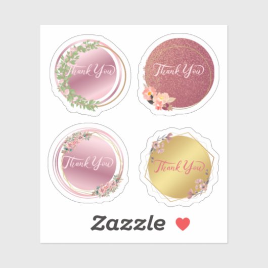 Danke, Sticker (Blatt)