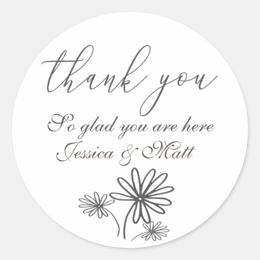 Danke Stickers (Vorderseite)