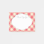 Danke, Sticky Notes Post-it Klebezettel (Vorderseite)