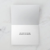 Danke, Sunny Pink Flower Garden Dankeskarte (Innenseite)