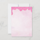 Danke, Sweet Birthday Dankeskarte (Rückseite)