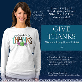 "Danke!" T - Shirt der Frauen für den langen Sieb