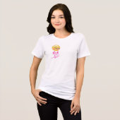 Danke T-Shirt Tri-Blend Shirt (Vorderseite voll)