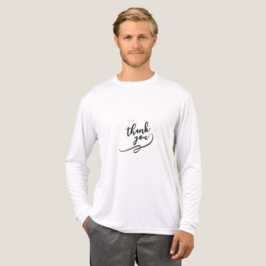 Danke T-Shirt Tri-Blend Shirt (Vorderseite komplett)