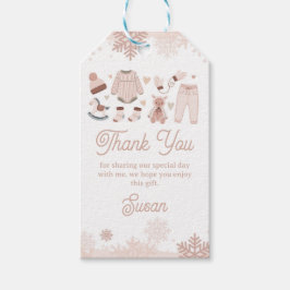 Danke, Tags Neutral Baby Es ist kalte Dusche Geschenkanhänger