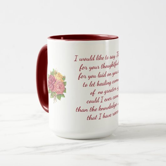 Danke Tasse (Vorderseite Links)