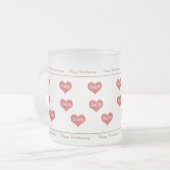 Danke, Tasse Herz zu geben (Vorderseite Links)