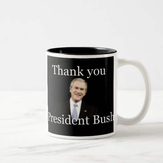 Danke Tasse Präsidenten-Bush (Rechts)