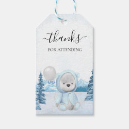 Danke Teddy Bear Christmas Winter Geschenkanhänger