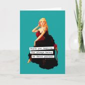 Danke Tequila, mein Tanzpartner zu sein (Vorderseite)