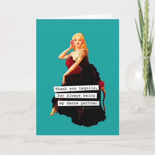 Danke Tequila, mein Tanzpartner zu sein (Vorderseite)