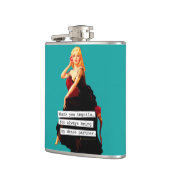 Danke Tequila, mein Tanzpartner zu sein Flachmann (Links)