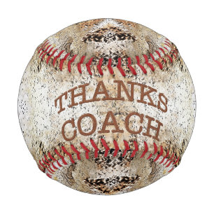 Danke Trainer Cool Rustikale BASEBALL-Trainer-Gesc Baseball