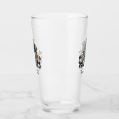 Danke Trainer-Geschenk Wombat Sporttrainer-Kunstwe Glas (Links)