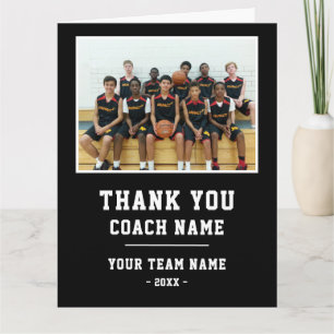 Danke Trainer Karte Teamname Foto