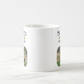 Danke Trainer mit Teamname Foto Kaffeetasse (Mittel)