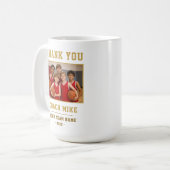 Danke Trainer Team Name Foto Tasse (Vorderseite Links)