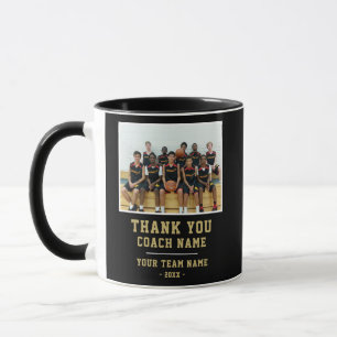 Danke Trainer Team Name Foto Tasse