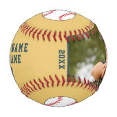 Danke Trainer Team Name Nummer Foto Baseball (Vorderseite)