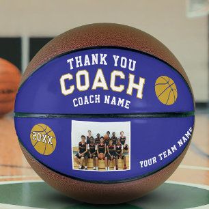 Danke Trainer Teamfoto Basketball