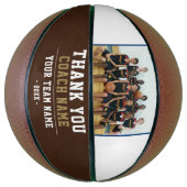 Danke Trainer Teamname Foto Basketball (Vertikal)