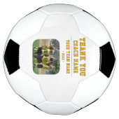 Danke Trainer Teamname Foto Fußball (Gedreht)