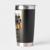 Danke Trainer Teamname Foto Thermobecher (Links)