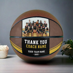 Danke Trainer Teamname und Teamfoto Basketball