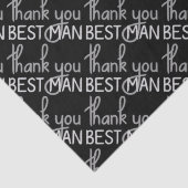 Danke Trauzeuge Seidenpapier (Detail)