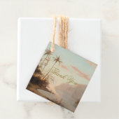 Danke Tropical Palm Geschenkanhänger (Beispiel)