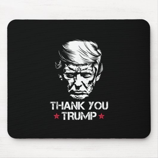 Danke Trump 3 Mousepad (Vorne)