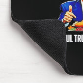 Danke Trump ist Präsident Erntedank Funny Mousepad (Ecke)