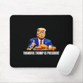 Danke Trump ist Präsident Erntedank Funny Mousepad (Mit Mouse)