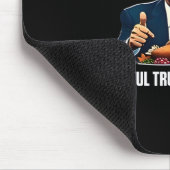 Danke Trump ist Präsident Erntedank Mousepad (Ecke)
