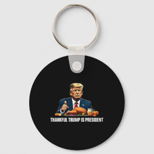 Danke Trump ist Präsident Erntedank Schlüsselanhänger