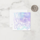 *~* Danke, TY Dankbarkeit AP63 Flachnotiskarte Mitteilungskarte (Vorderseite/Rückseite Beispiel)