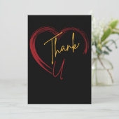 Danke U Card (Stehend Vorderseite)
