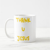 Danke U Jesus Kaffeetasse (Links)